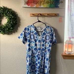 XS Fine China Inspired Silky Romper